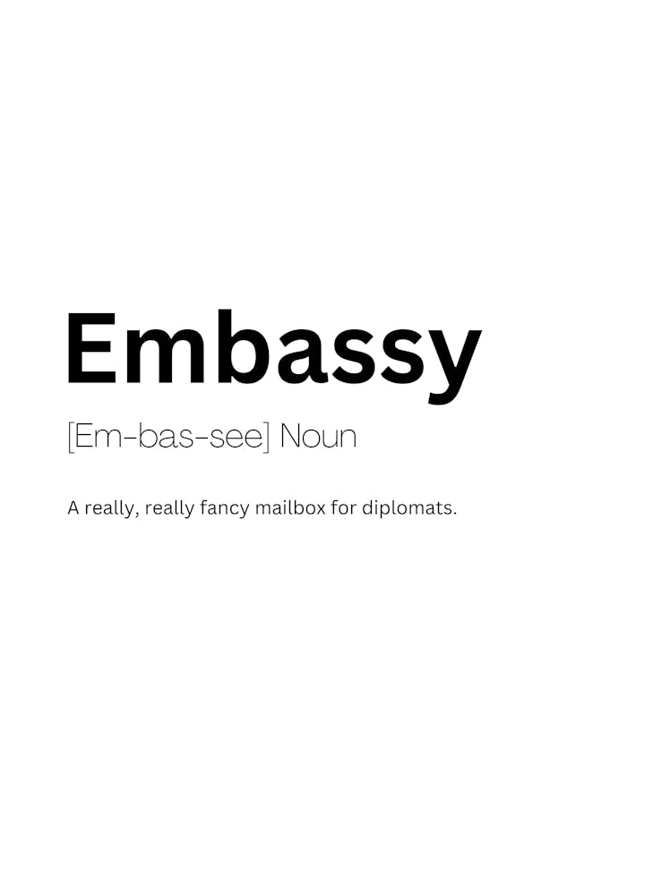 Embassy Definition Meaning 1
