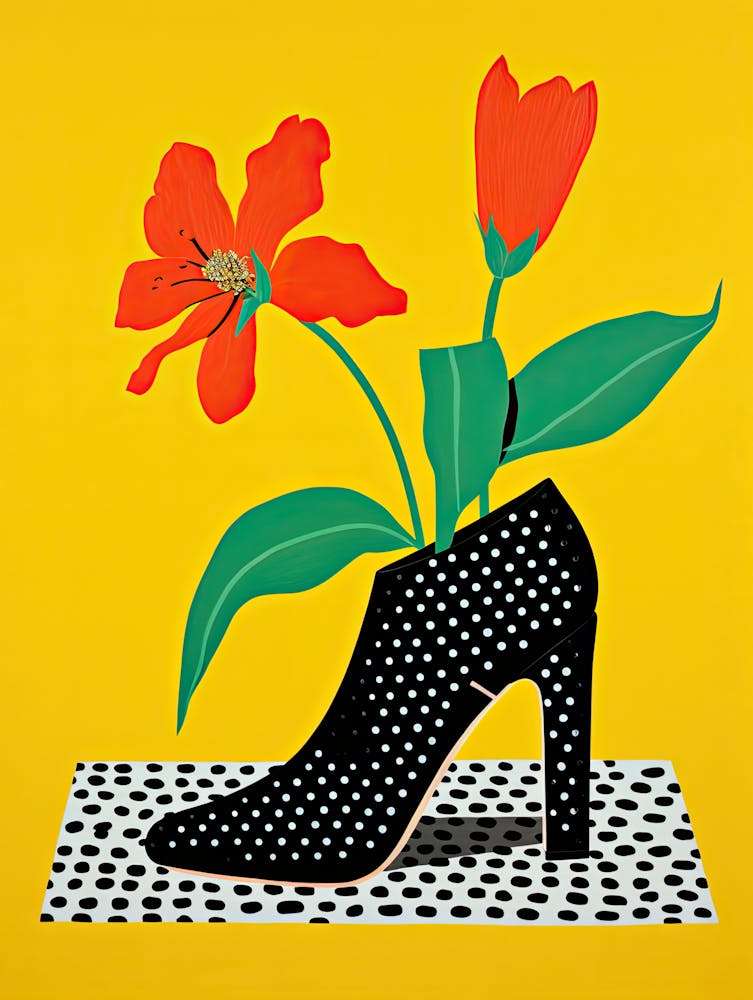 Step into Spring: Women's Shoes with Flowers