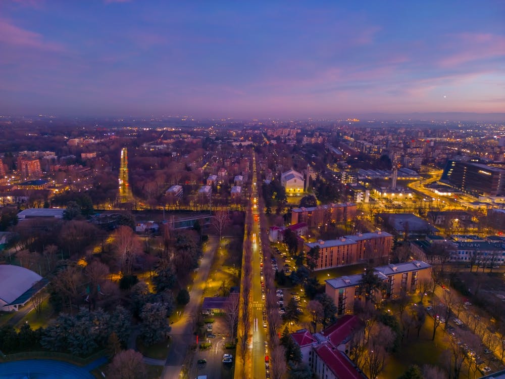 San Donato Milanese Al tramonto Stampe arte 1