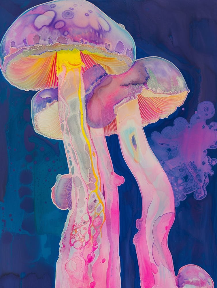 Mushroom Painting