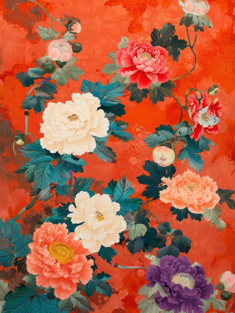 Great Japan  Hokusai Botanical Japanese 7