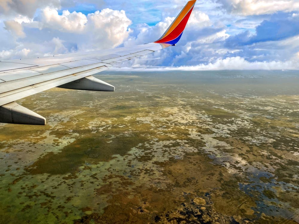 View From An Airplane Window