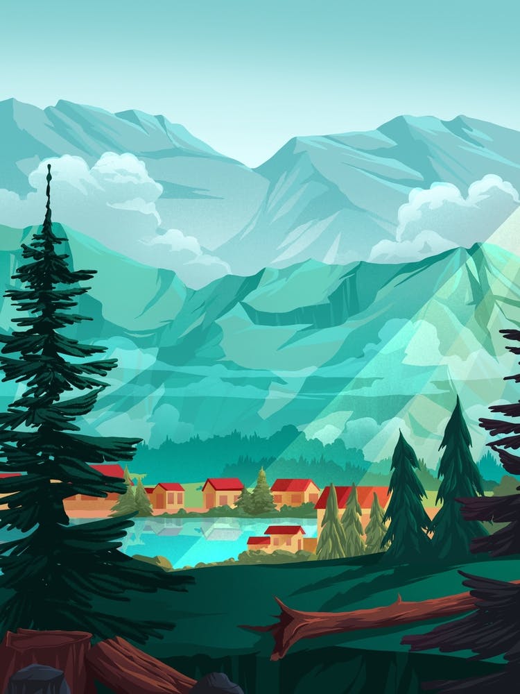 Mountains in Georgia