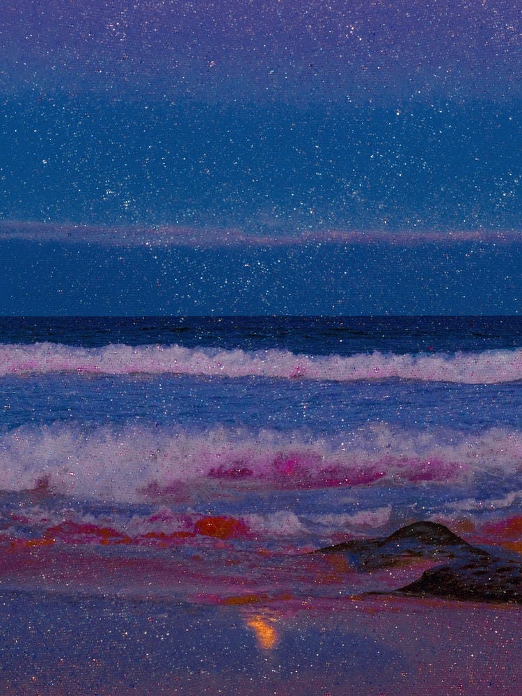 Sea Sparkles Ocean Collage