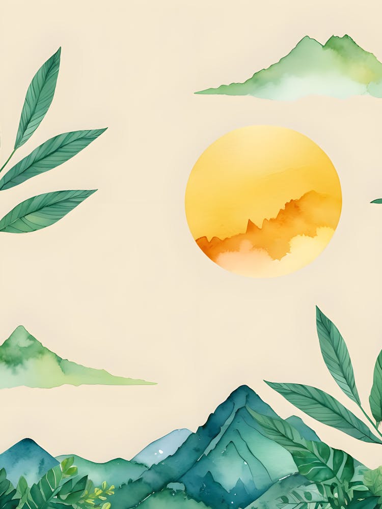 Watercolor Landscape Painting 5
