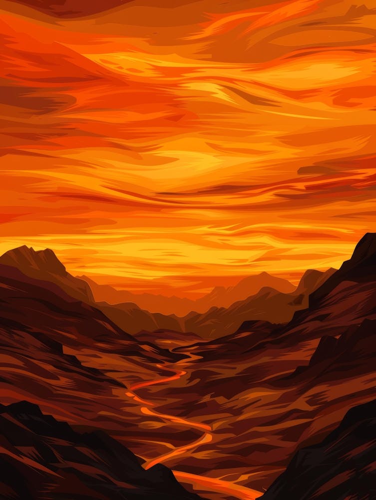 Sunset In The Desert 12