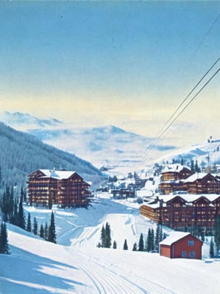 Åre, Sweden Vintage 3 Skiing Poster