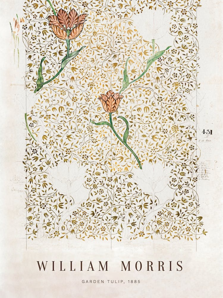 William Morris, Garden Tulip