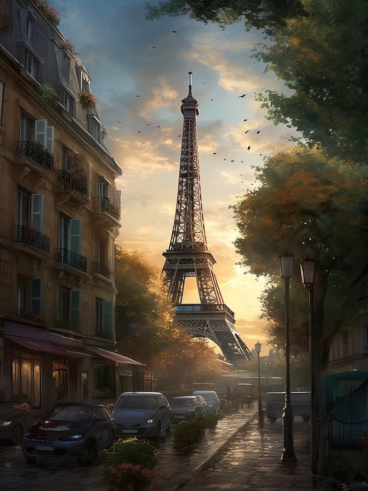 Eiffel Tower Paris France Dominic Davison Style 13