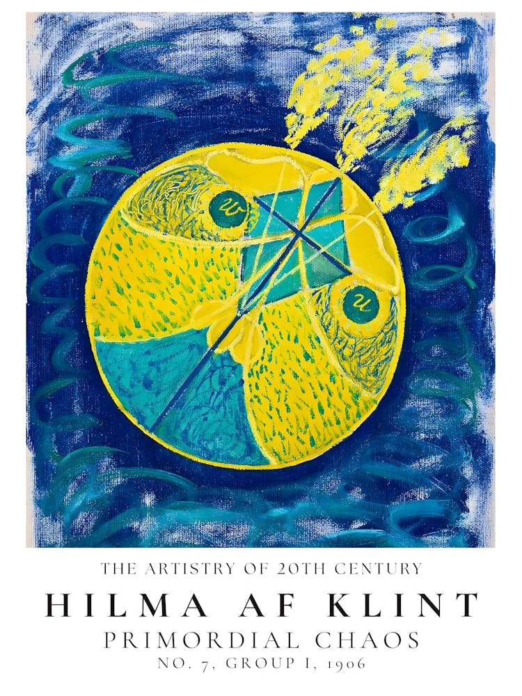 Hilma Af Klint Premordial Chaos