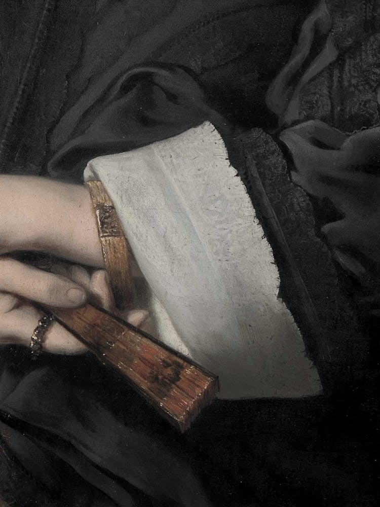 Portrait Of A Woman Holding A Sword