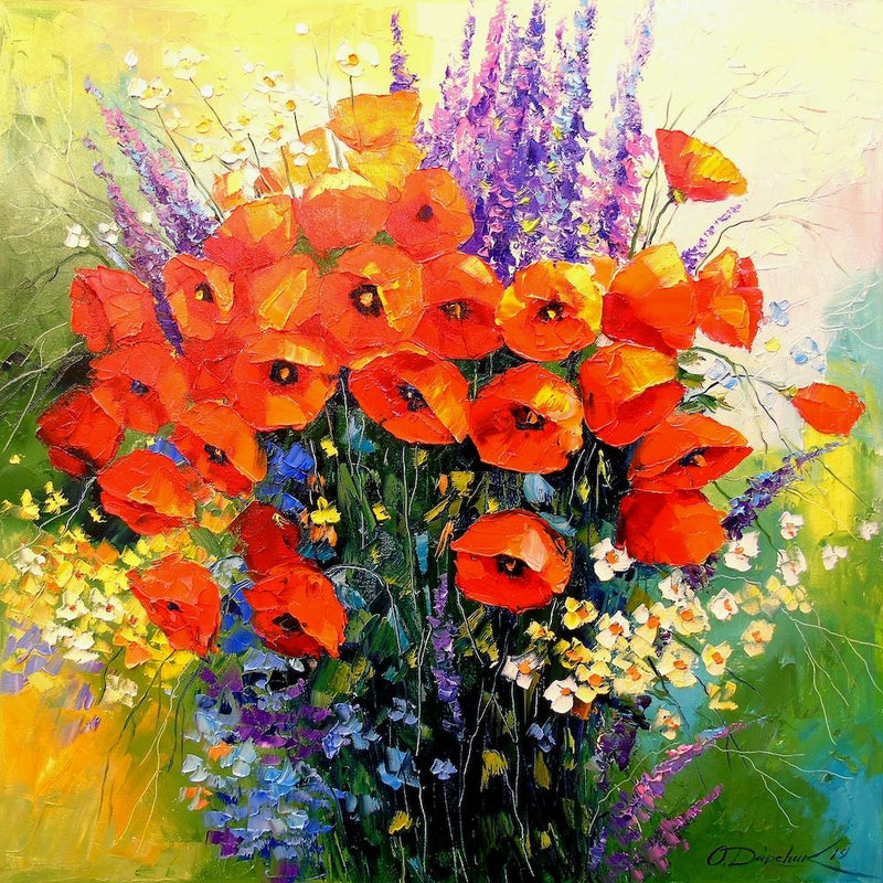 Bouquet of poppies