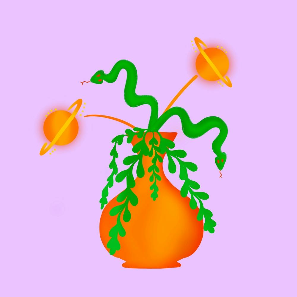 Snakes In Space Square