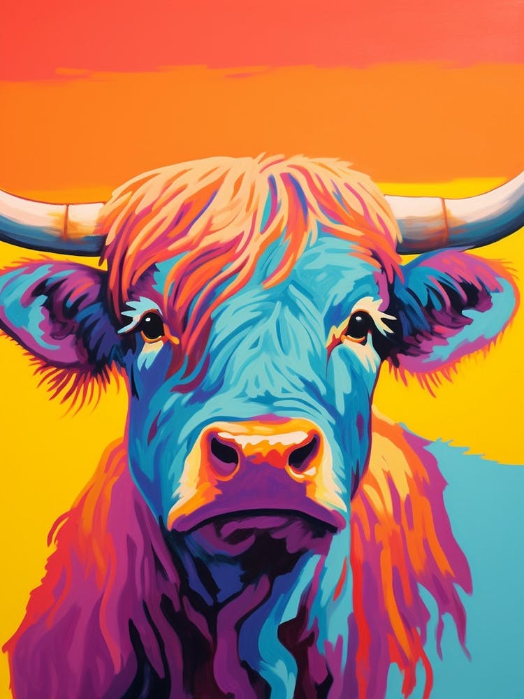 Colour Pop Highland Cow 3