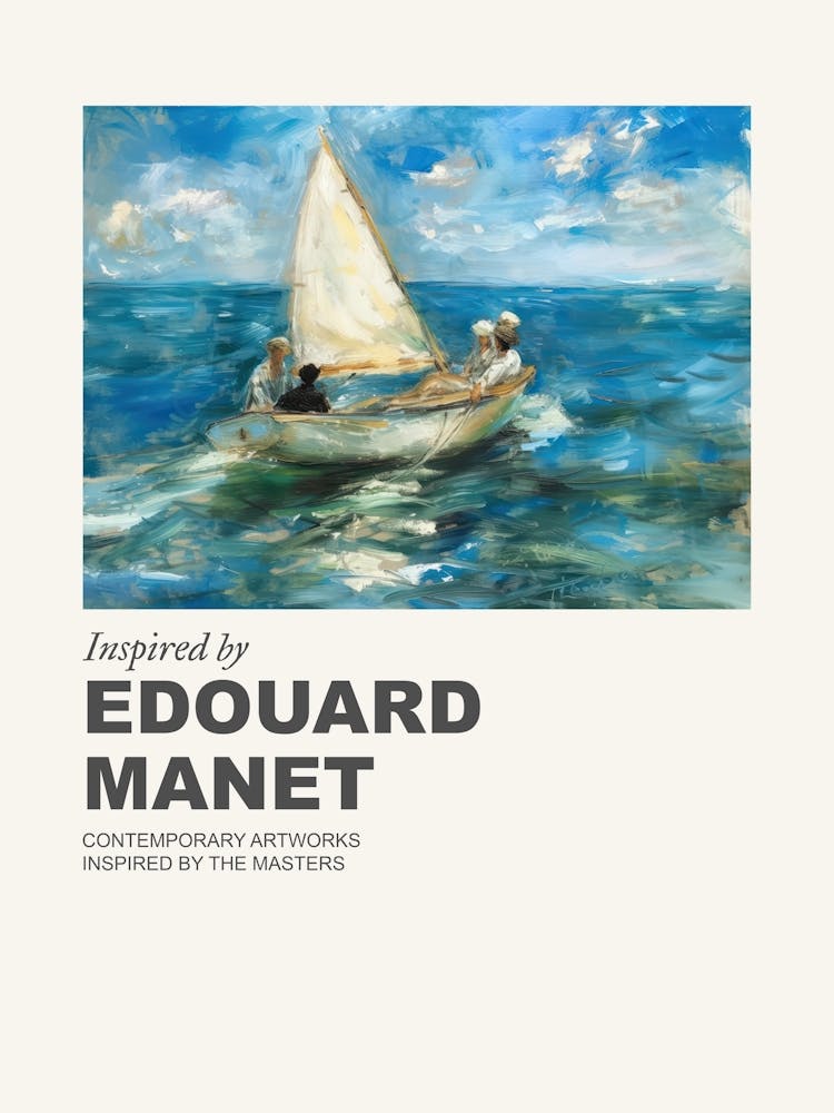 Museum Poster Inspired By Edouard Manet 4