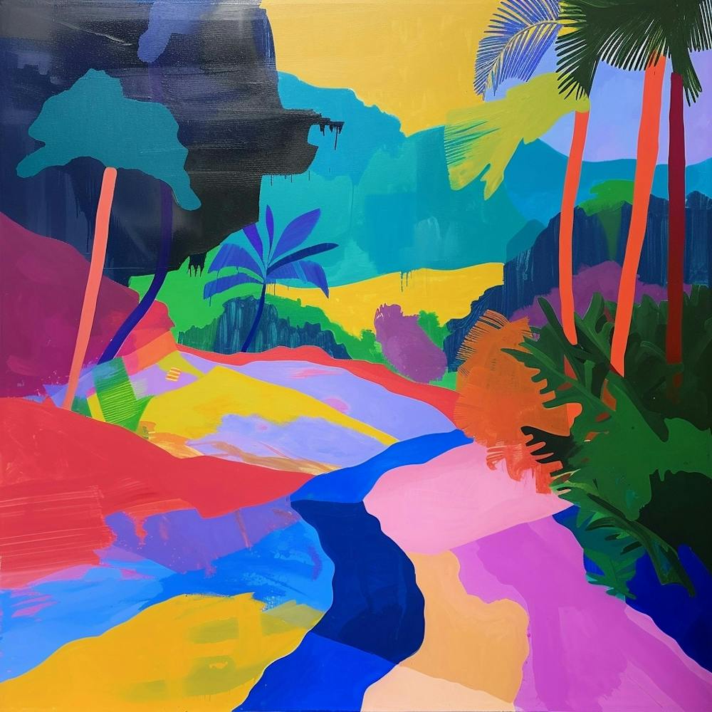 Abstract Travel Collection Guadeloupe 1