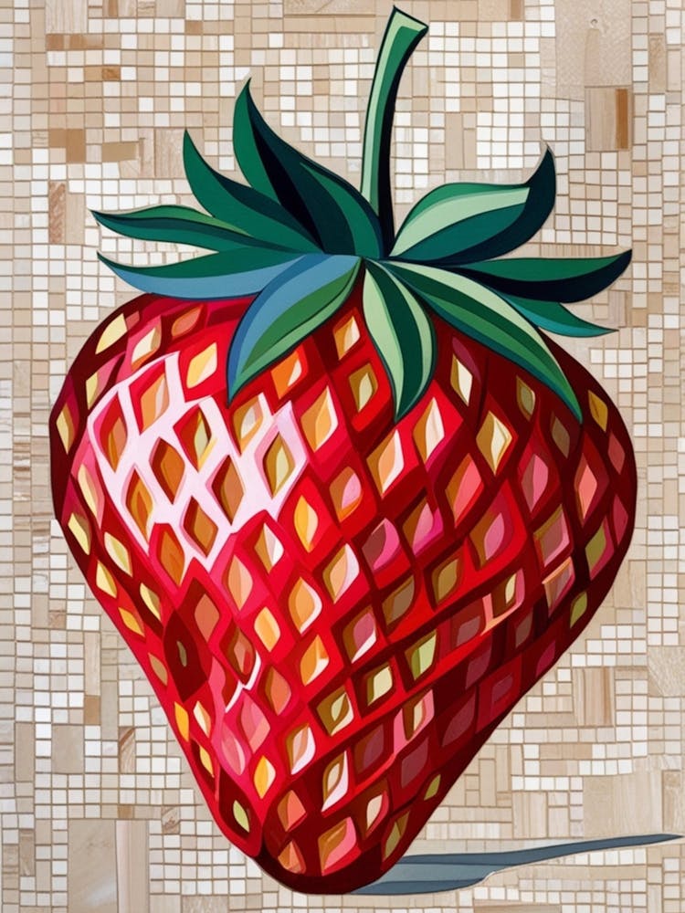 Strawberry Mosaic 3