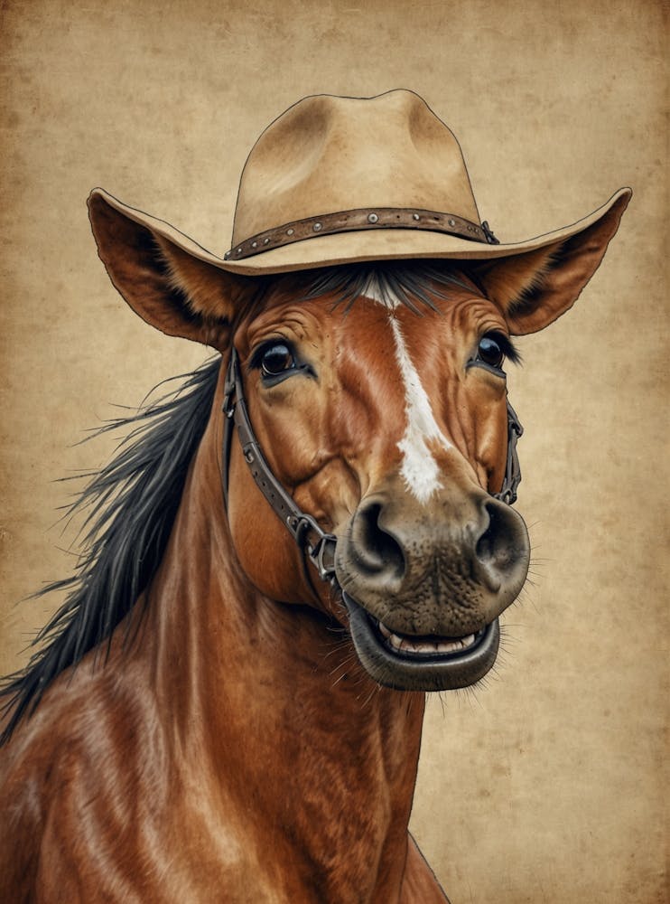 Cowboy Horse 1