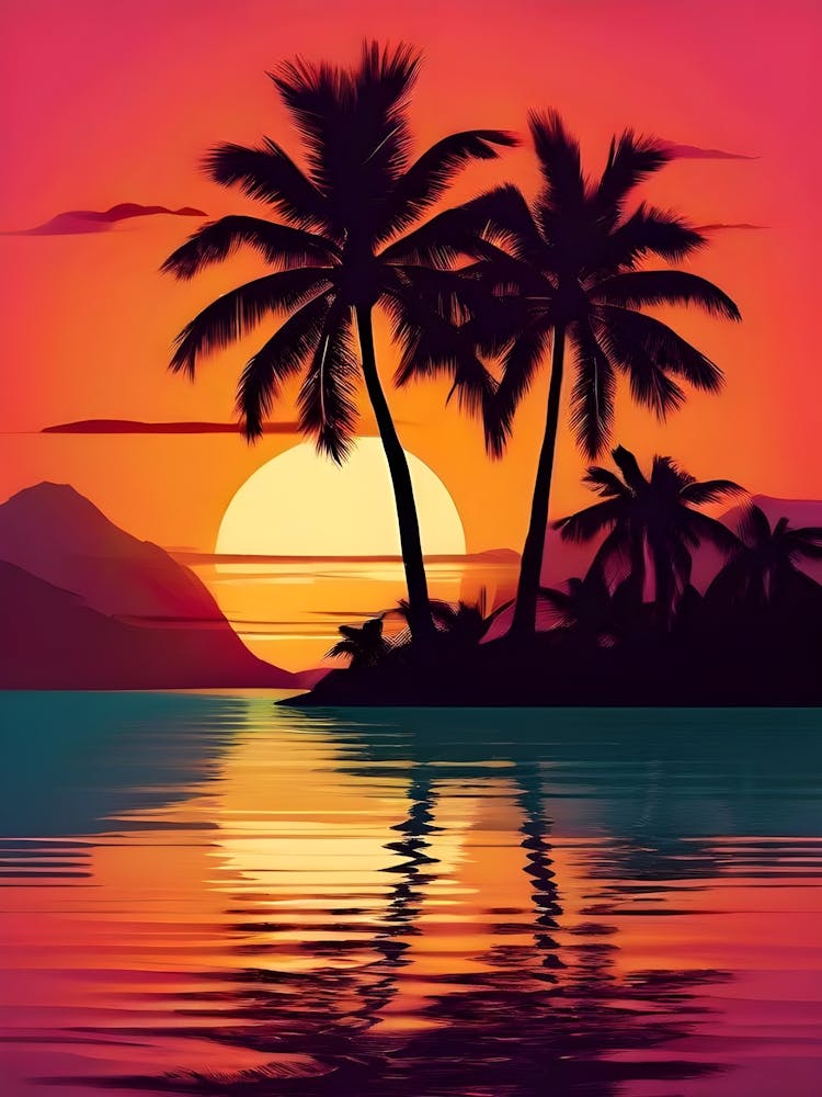 Sunset At The Beach 35