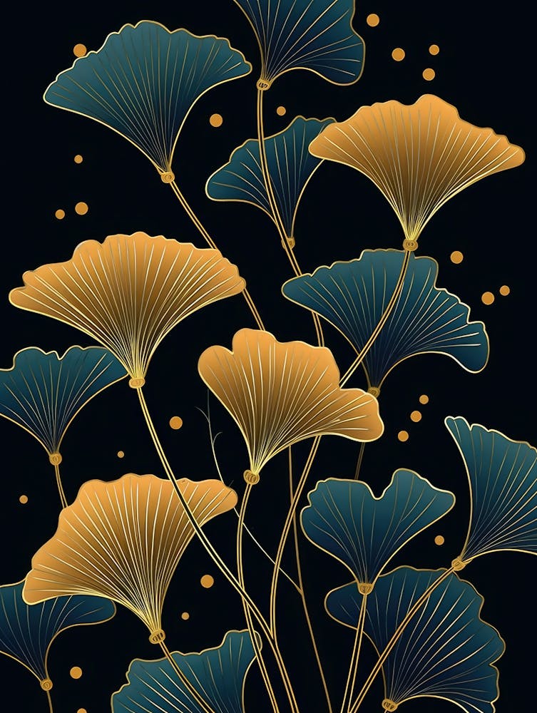 Ginkgo Leaves 9