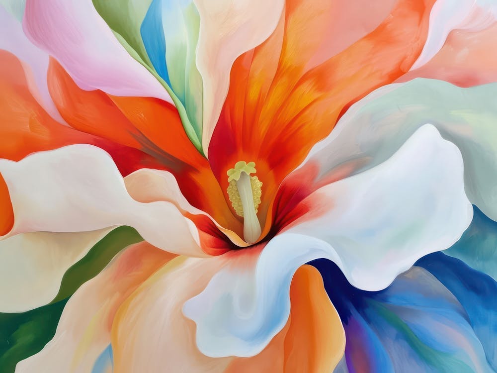 Contemporary Artwork Inspired By Georgia O Keeffe 3