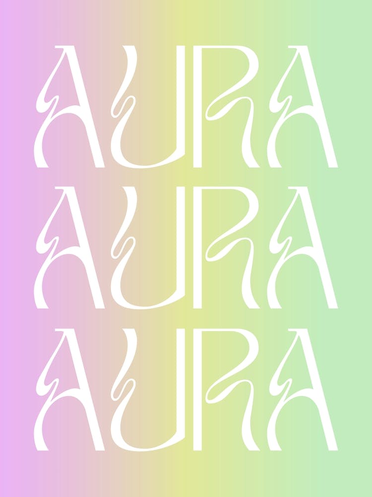 Aura Gradient Quote