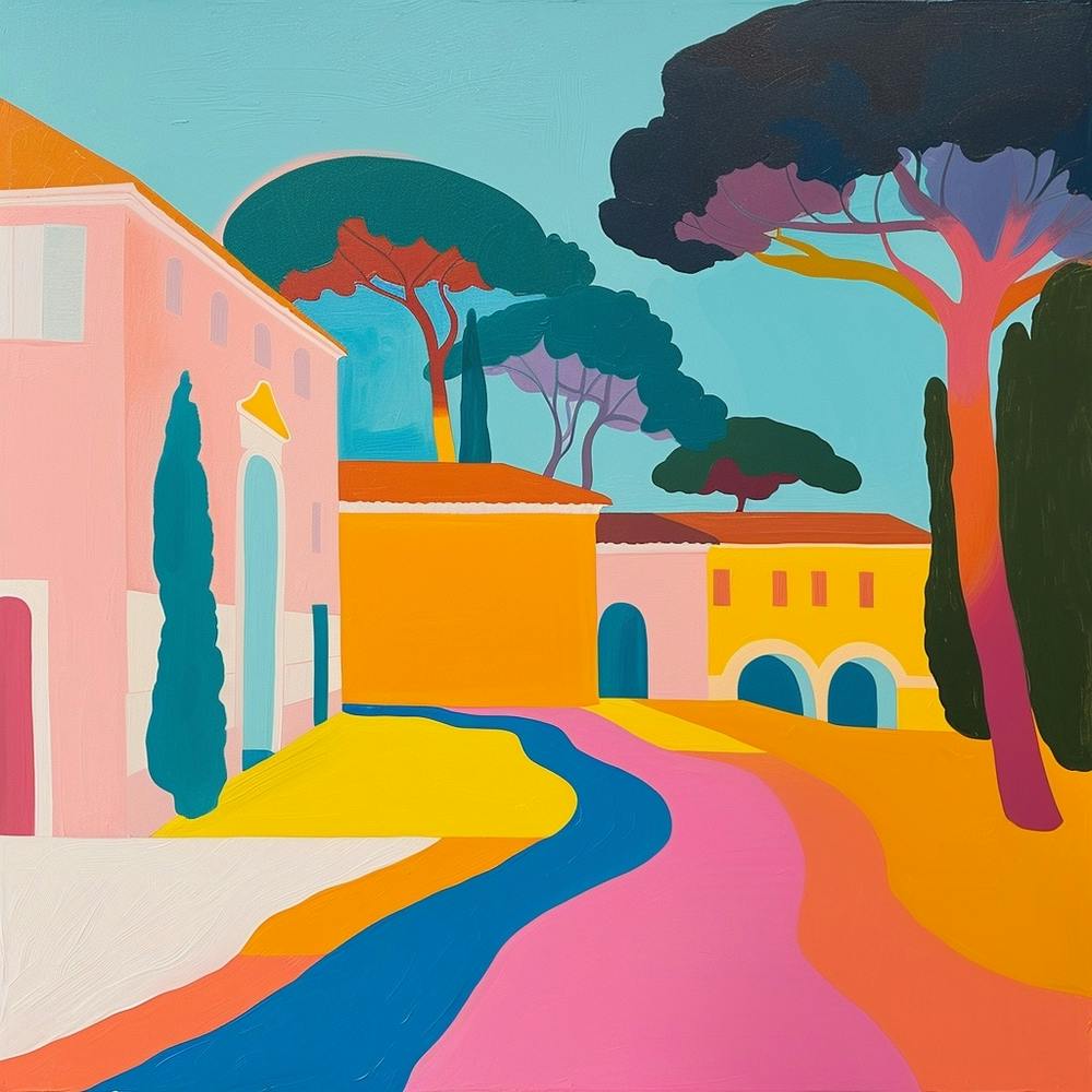 Abstract Park Collection Villa Doria Pamphili Rome 3