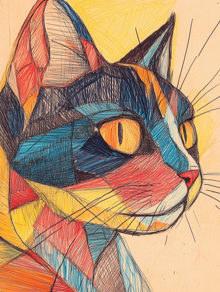 Abstract Cat