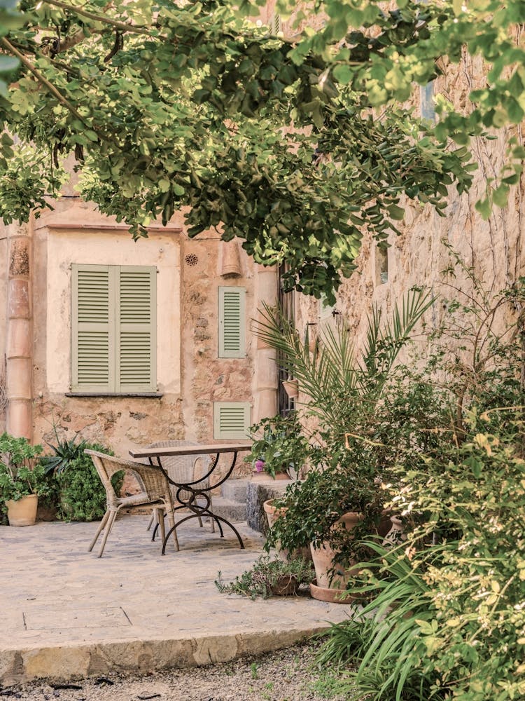 Mediterranean Village In France