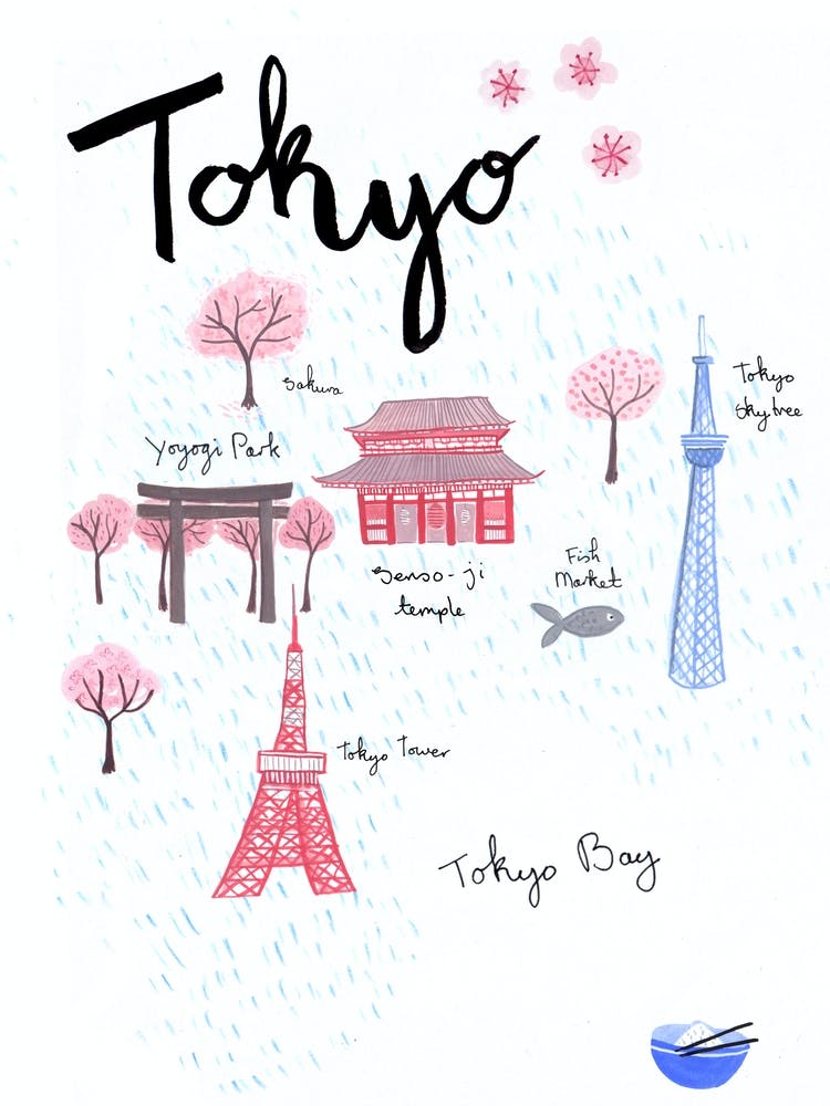 Tokyo Map 1