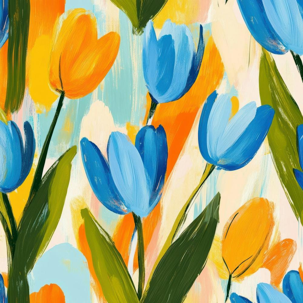 Blue Tulips 15