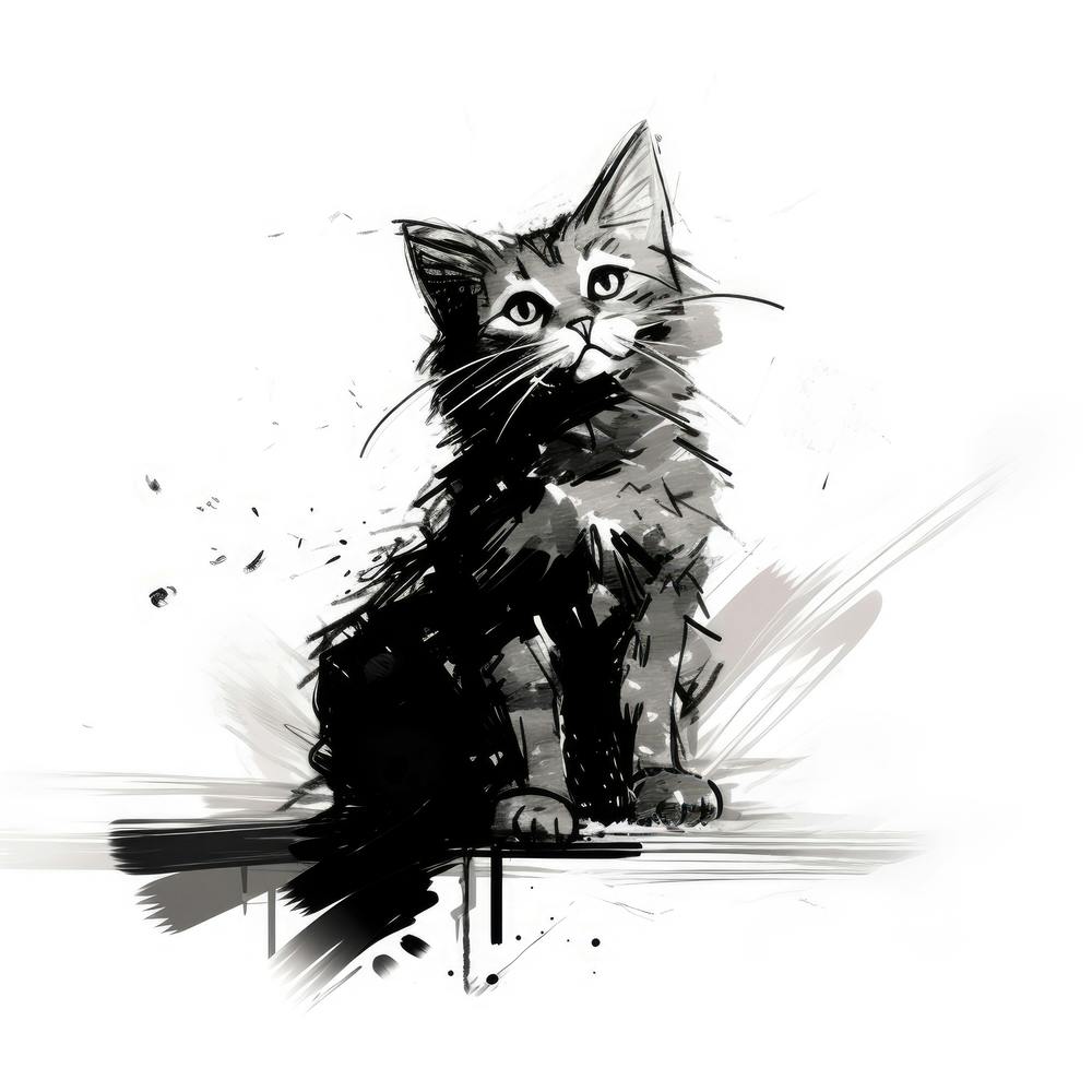 Cat Painting 1