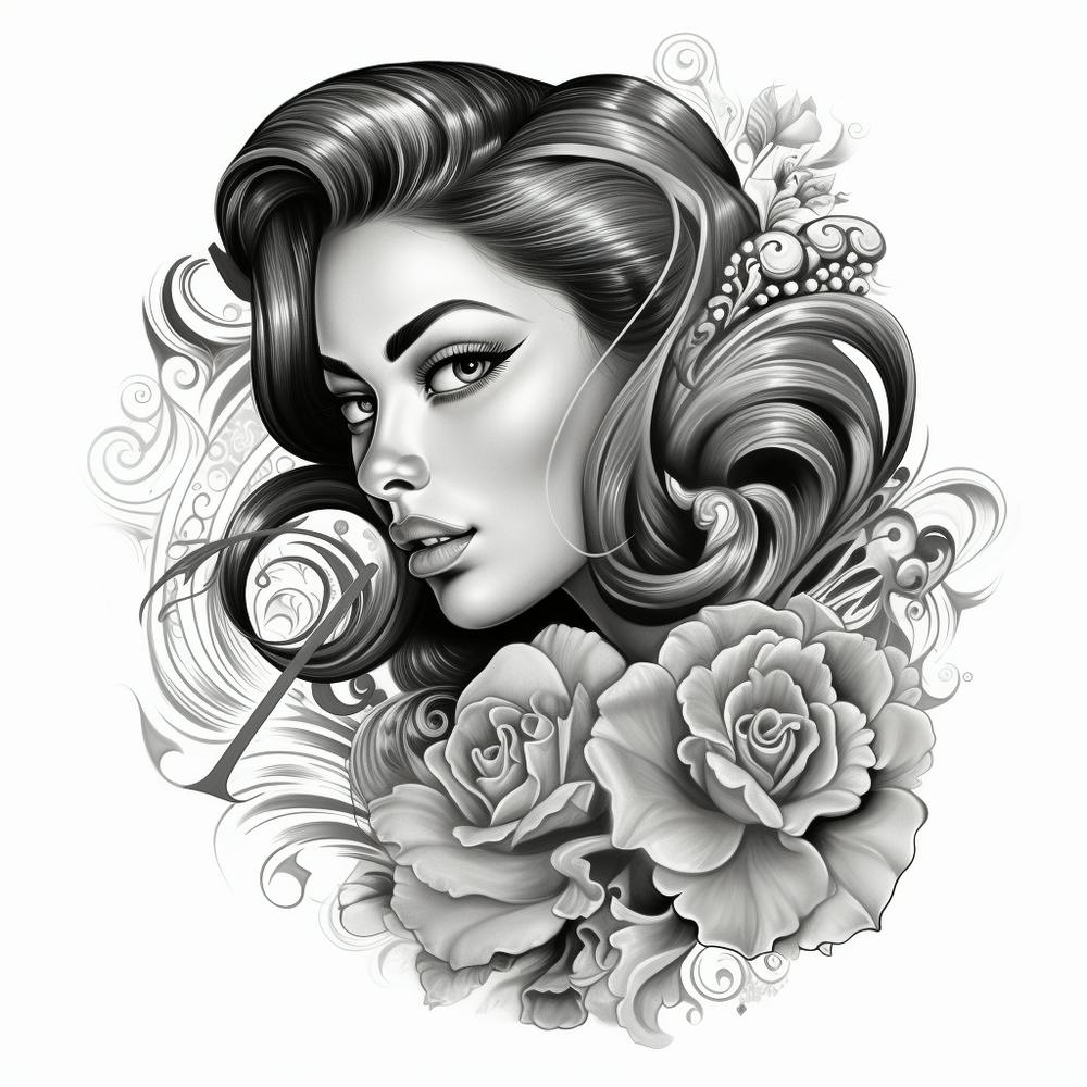 Wolf51072 Chicano A Tattoo Illustration Depicting Realistic Por 21dbcdb7 E934 42fc Aaf3 5beb34f09f55