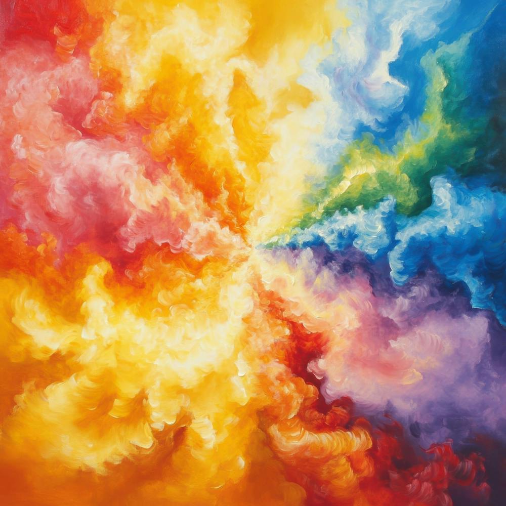 Rainbow Explosion