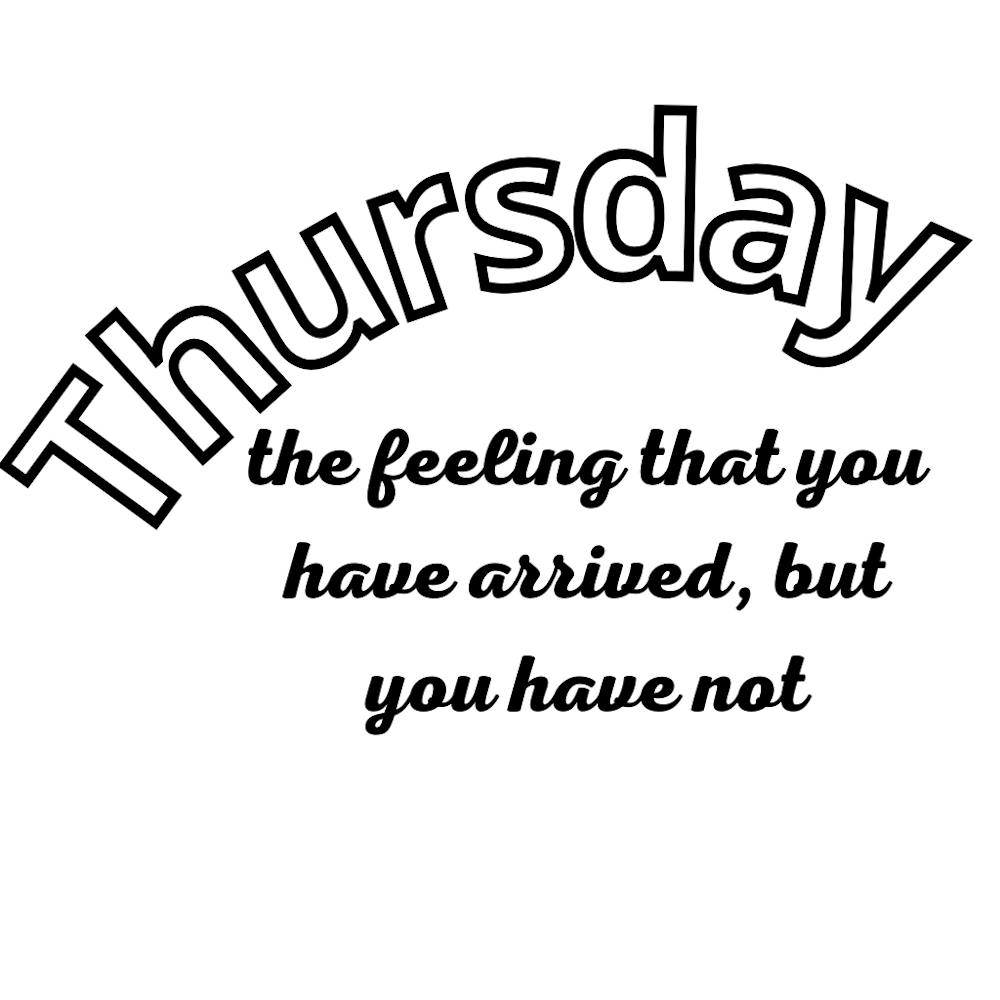 Thursday The Feeling That You Have Arrived But You Have Not