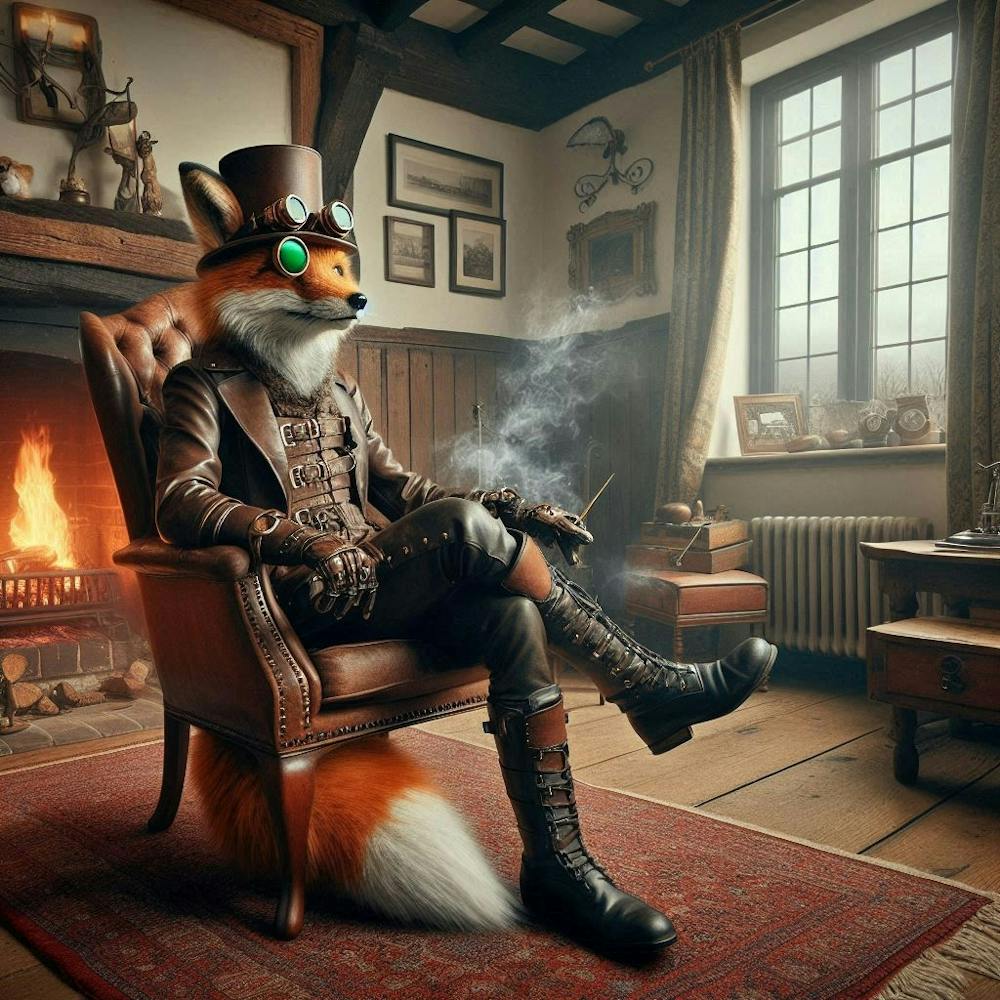 Steampunk Fox