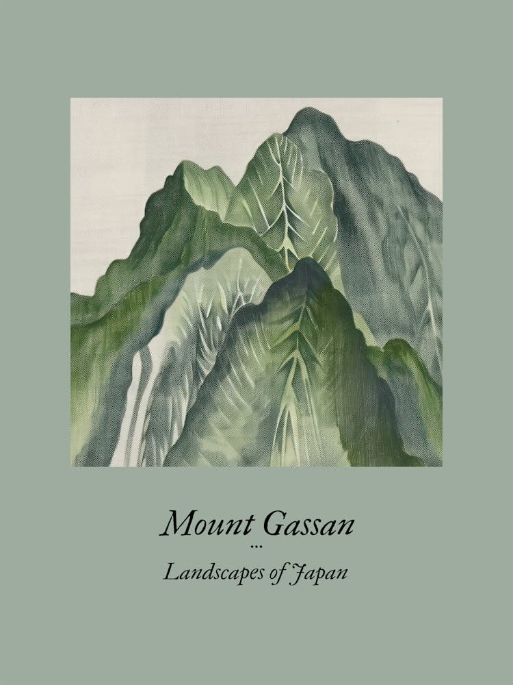 Landscapes Of Japan Mount Gassan 43