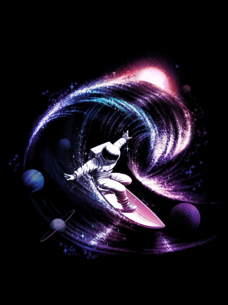 Surfing The Universe Gravity