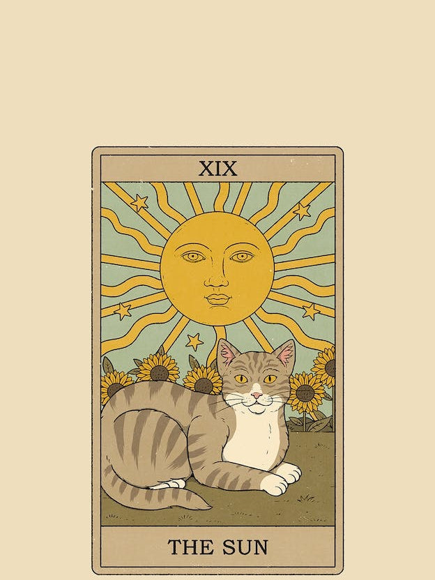The Sun    Cats Tarot
