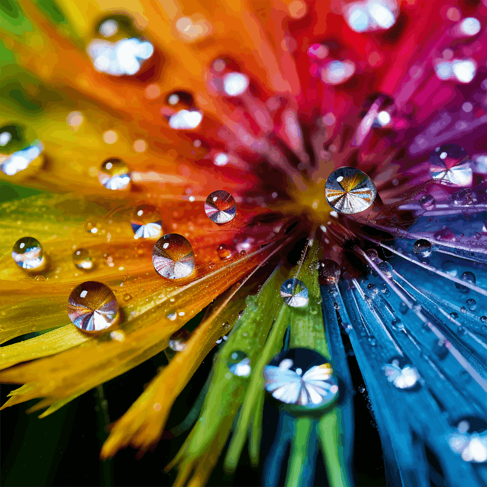 Rainbow Flower