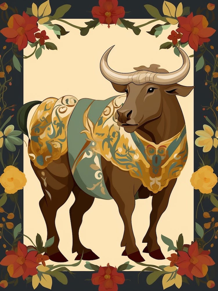 Floral Bull2