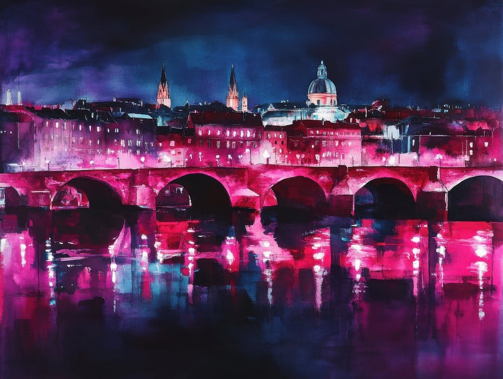 London Bridge At Night