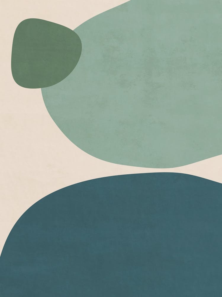 Organic Shapes - 01 Green