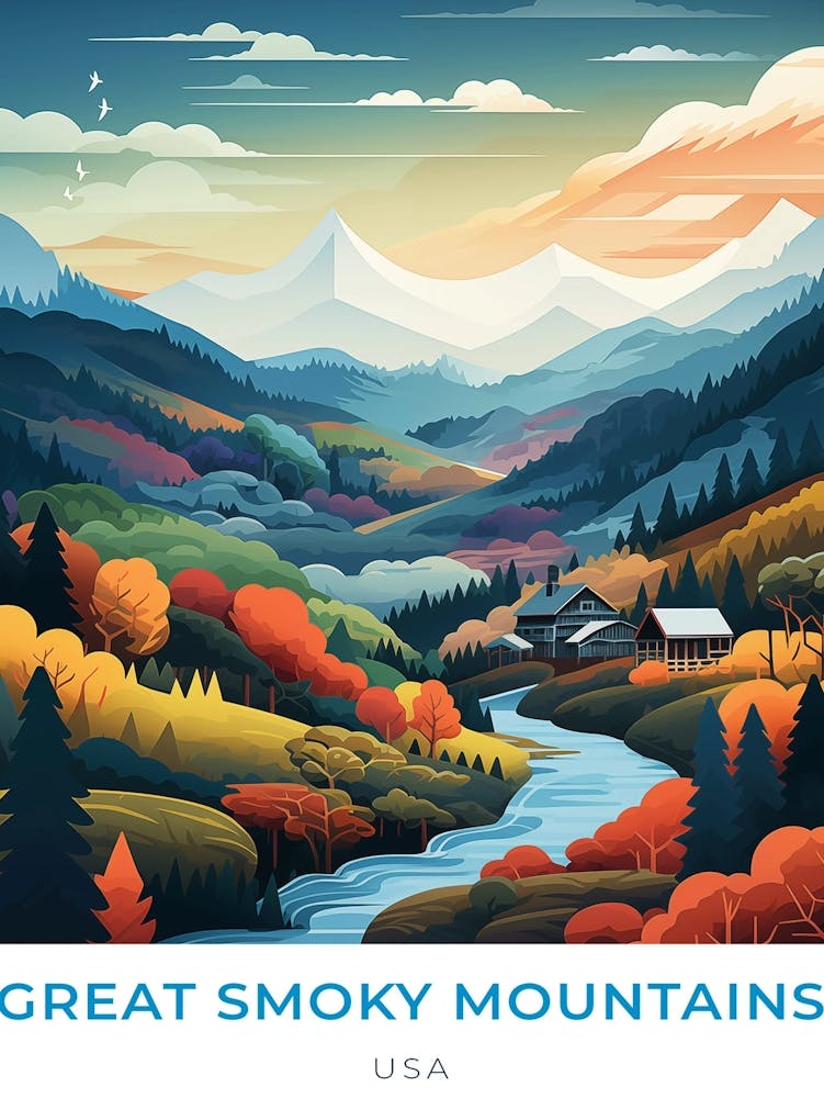 Usa Great Smoky Mountains Travel
