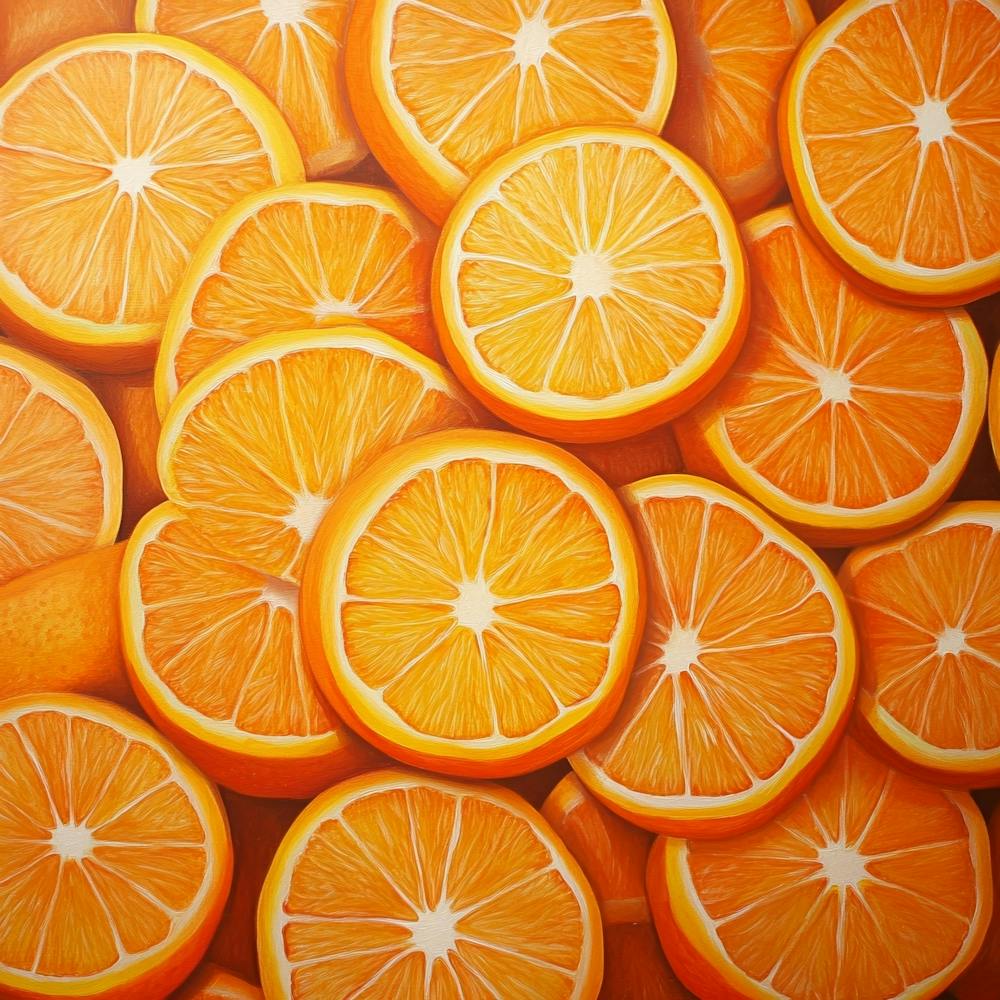 Orange Slices Art