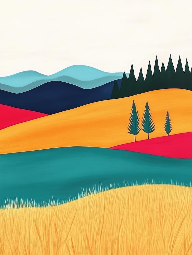 Abstract Landscape Painting 49