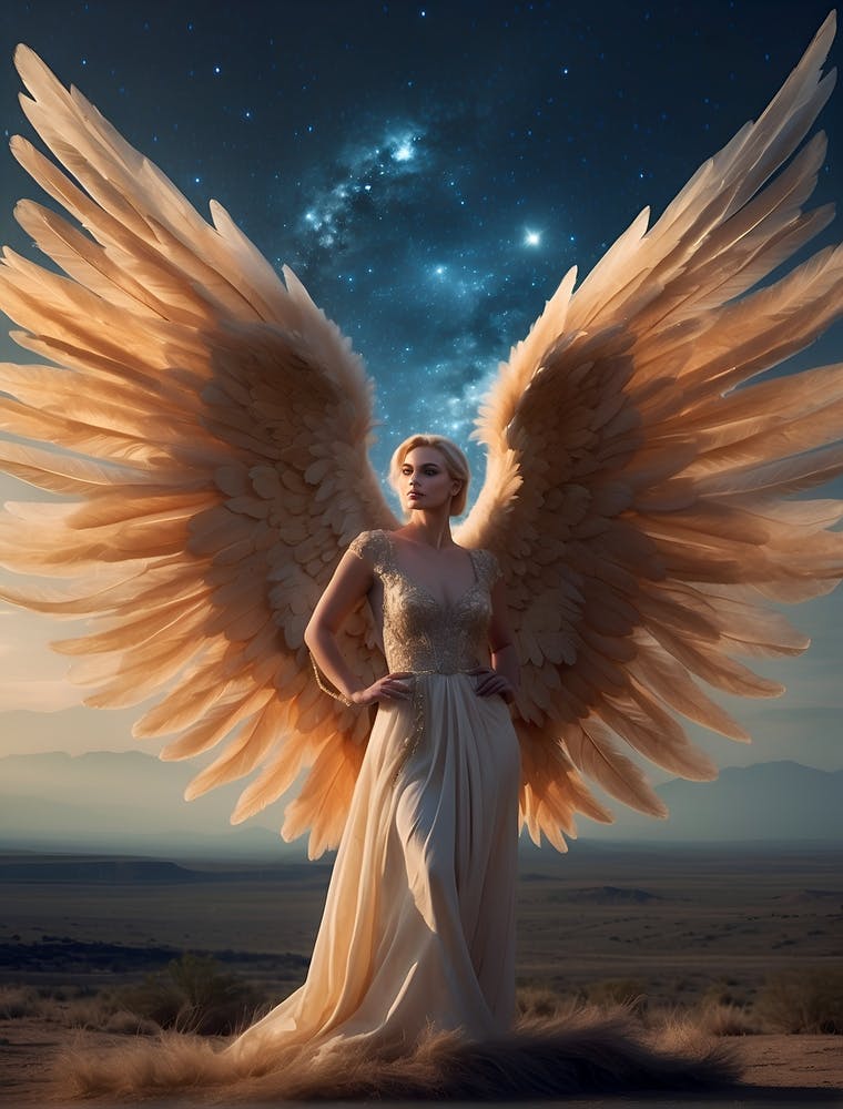 Angel Wings ethereal photography
