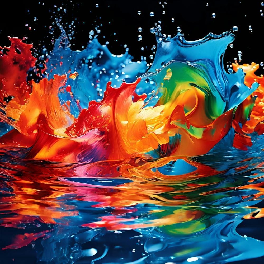 Colorful Splash 1