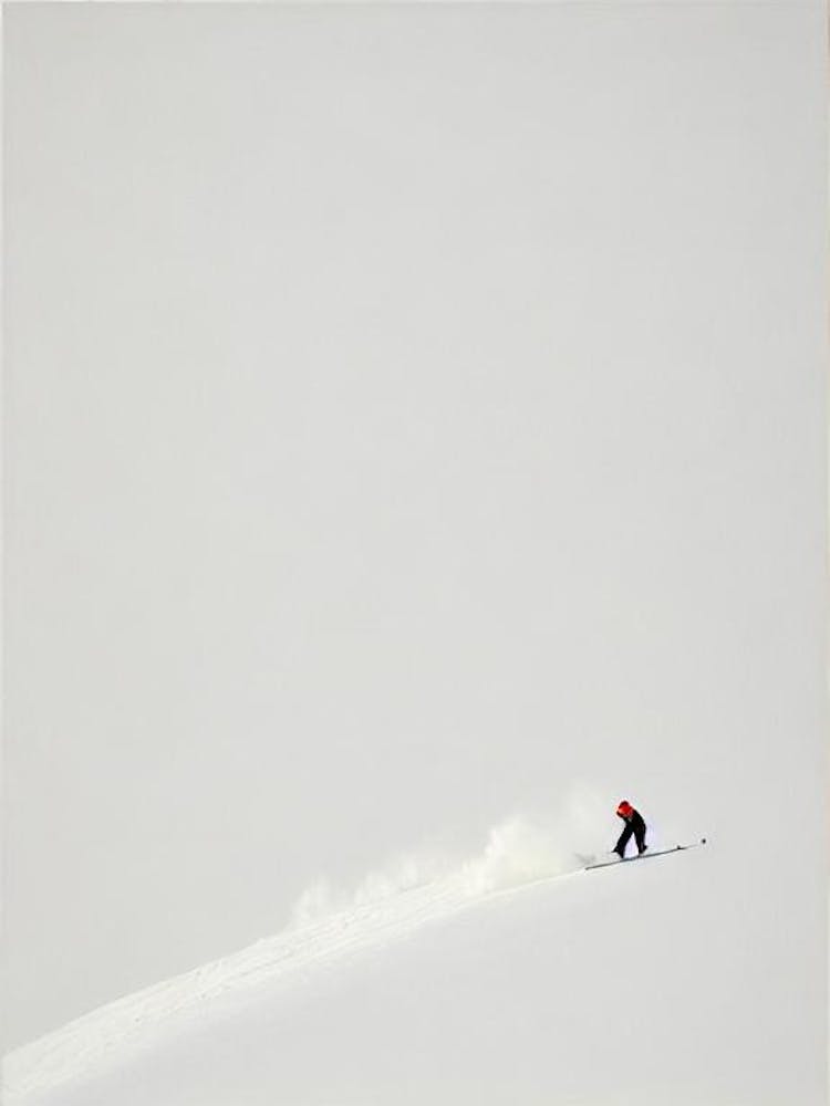 Åre, Schweden Minimalistisches Ski-Poster