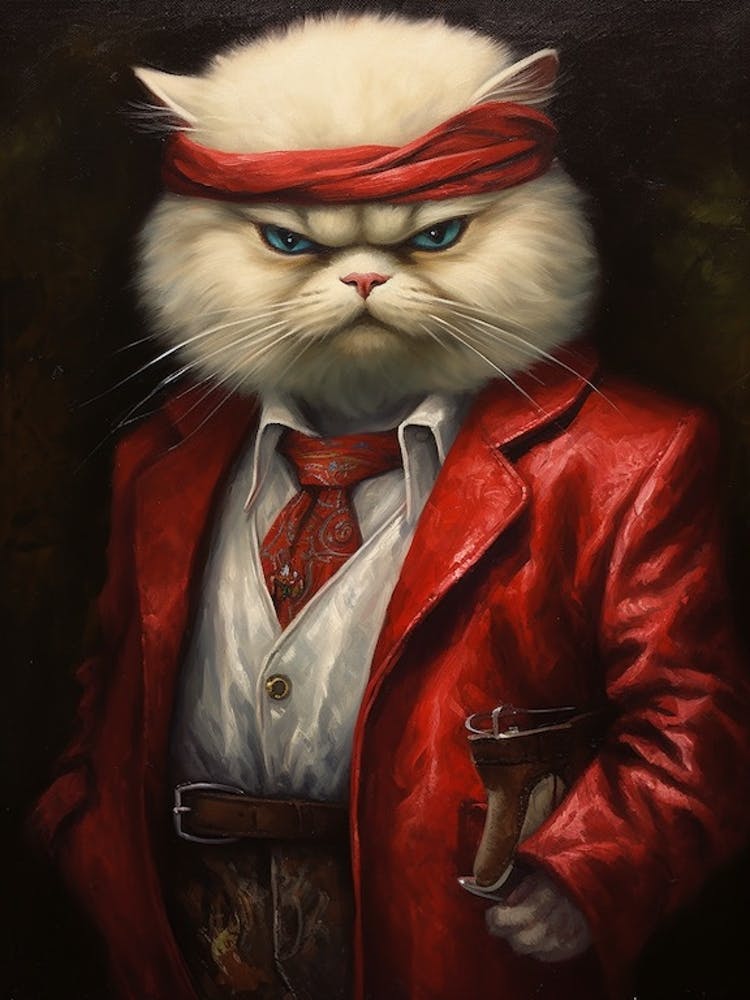 Gangster Cat Persian Cat